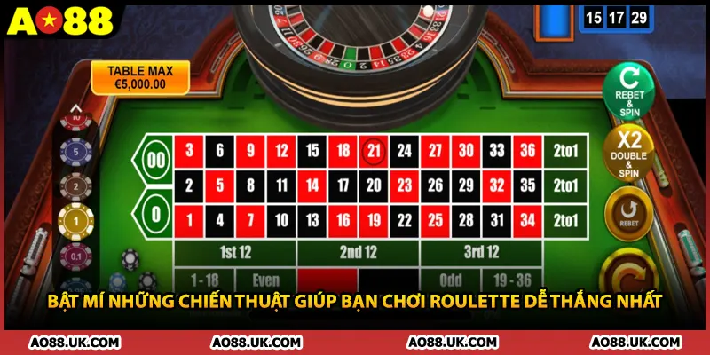 Bật mí những chiến thuật giúp bạn chơi roulette dễ thắng nhất