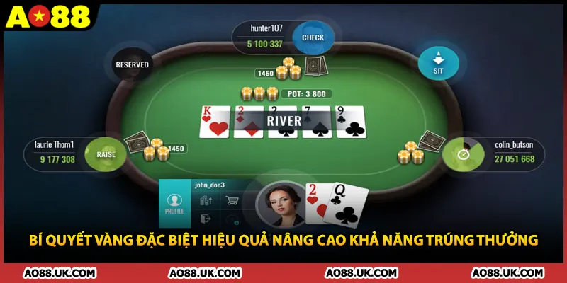Bí quyết vàng đặc biệt hiệu quả nâng cao khả năng trúng thưởng