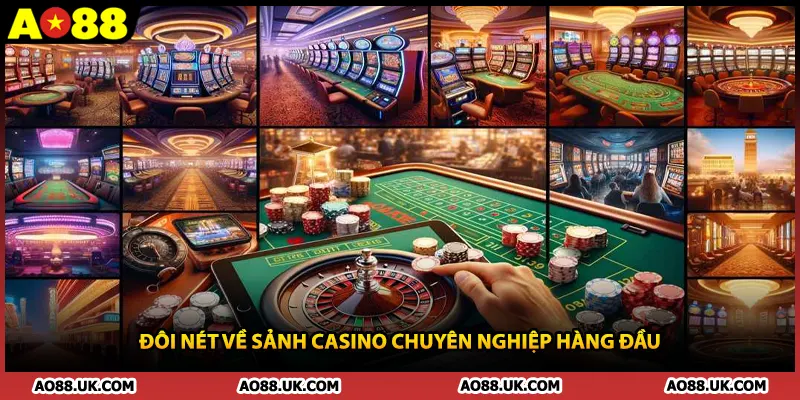 Đôi nét về sảnh casino chuyên nghiệp hàng đầu