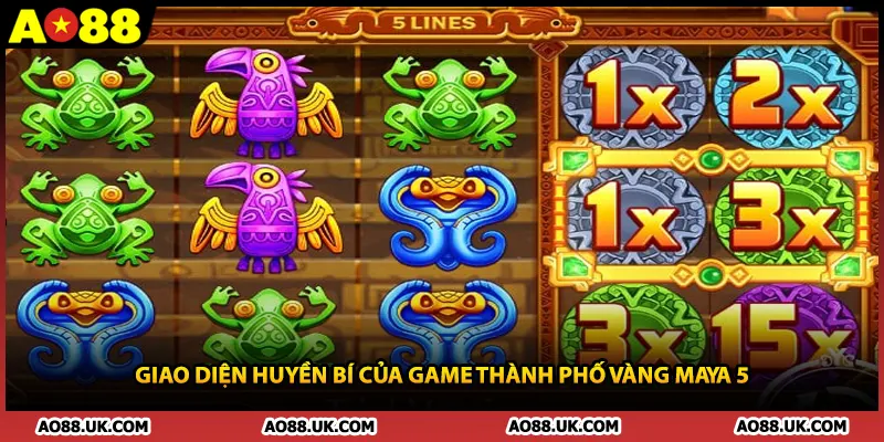 Giao diện huyền bí của game thành phố vàng Maya 5