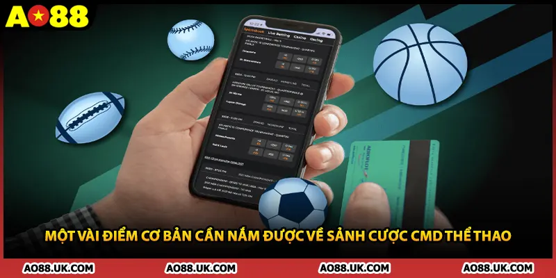 Một vài điểm cơ bản cần nắm được về sảnh cược CMD thể thao